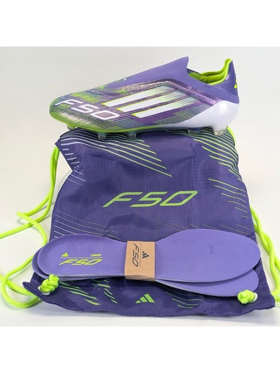 Adidas F50 Elite LL Laceless FG Size 13.5 US Mens Soccer Cleats Style JH7628 NWT main image 7